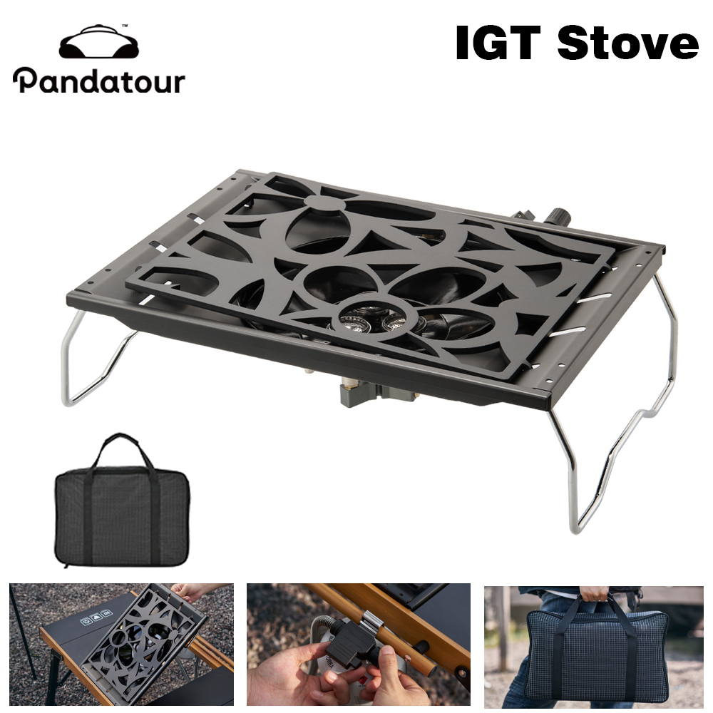 Camping Cooking Gazebo - Pandatour IGT Camping Super High Firepower