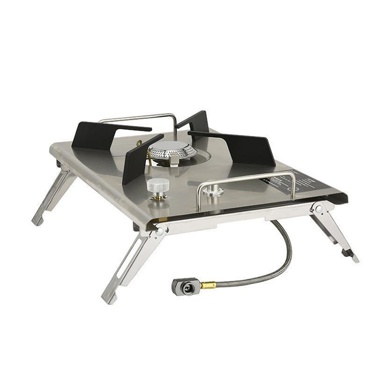 เตาแก๊สพกพาแบบตั้งโต๊ะอเนกประส - Camping Cooking Top บทวิจารณ์และราคา