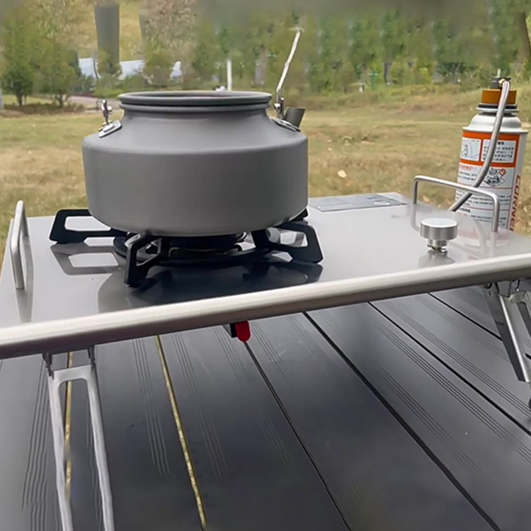 เตาแก๊สพกพาแบบตั้งโต๊ะอเนกประส - Camping Cooking Top บทวิจารณ์และราคา