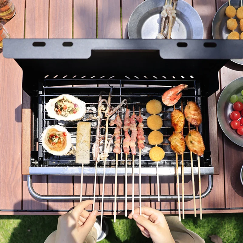 เตาย่างถ่านพับได้ น้ำหนักเบา โ - Camping Cooking Requirements บทวิจารณ์และราคา