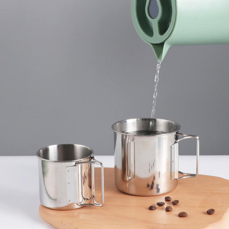 แก้วมักสแตนเลส260/350/600มล. ส - Quality Camping Cooking Set บทวิจารณ์และราคา