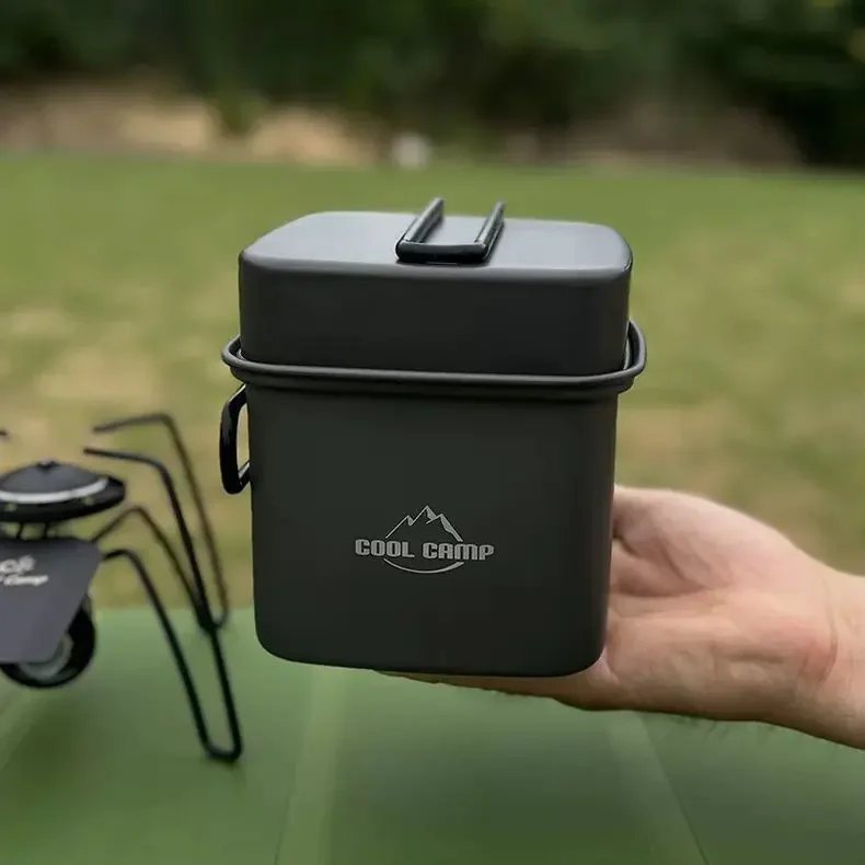 ชุดอุปกรณ์ทำอาหารสำหรับตั้งแคม - Camping Cooking Box Set บทวิจารณ์และราคา