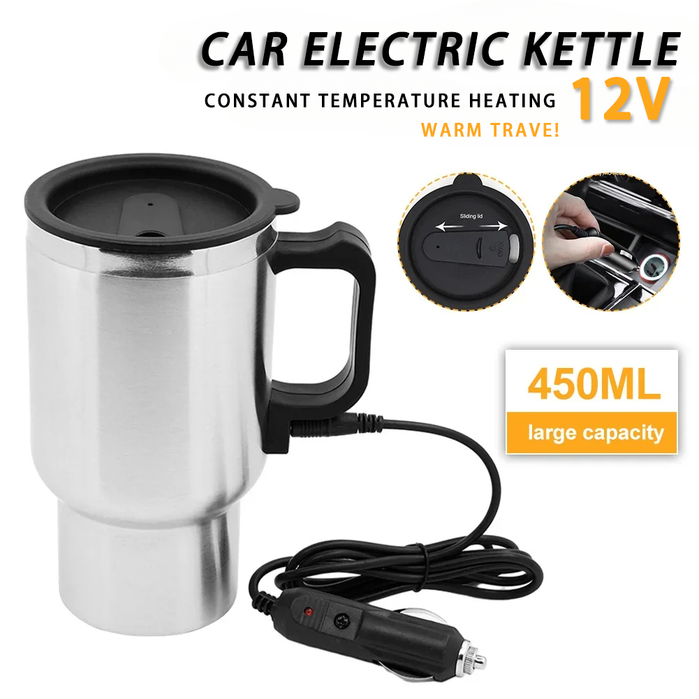 ไฟฟ้าเครื่องทําความร้อนรถกาต้ม - Camping Cooking Mug บทวิจารณ์และราคา
