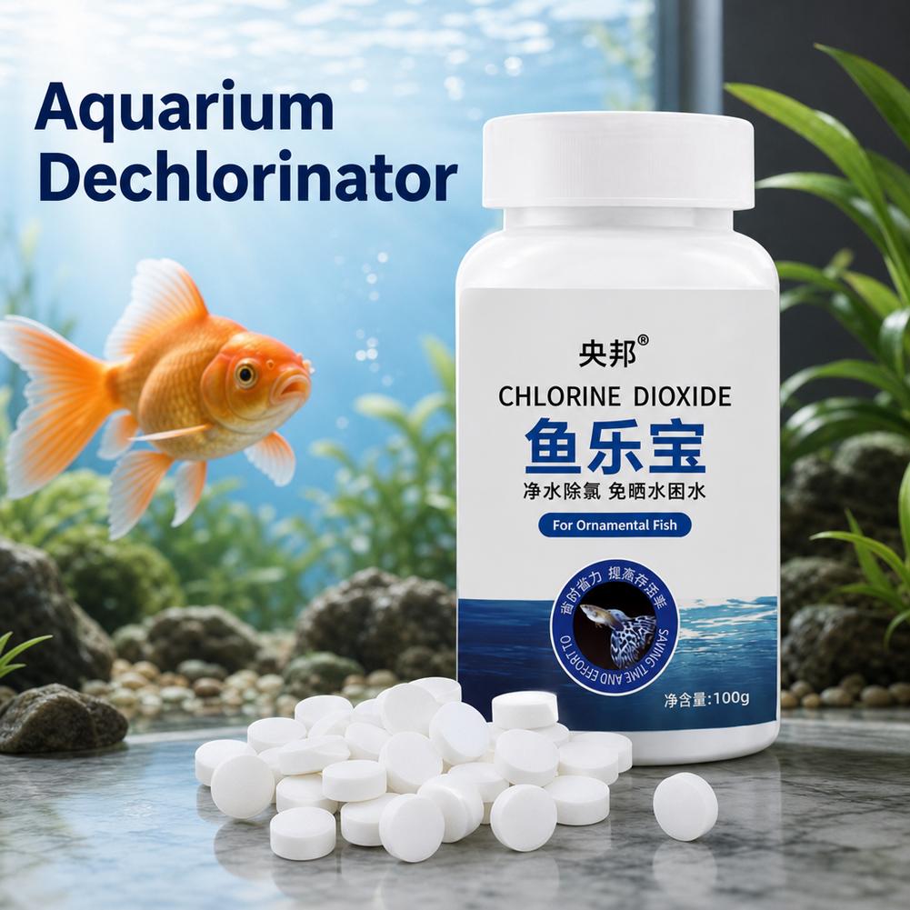 เม็ดกรองน้ำสำหรับตู้ปลา ผลิตภั - Water Purification Tablet บทวิจารณ์และราคา
