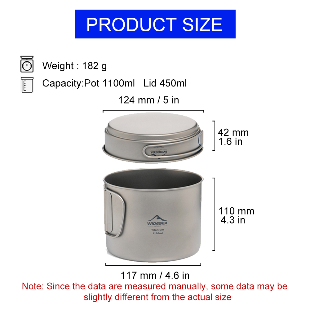 หม้อตั้งแคมป์ไทเทเนียม Ultrali - Camping Cooking Mug บทวิจารณ์และราคา