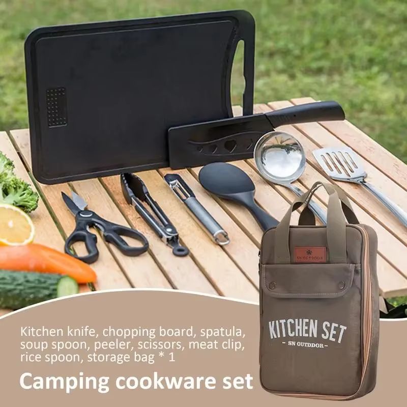 ชุดเครื่องครัวแคมป์ปิ้ง 8 ชิ้น - Camping Cooking Recipes บทวิจารณ์และราคา