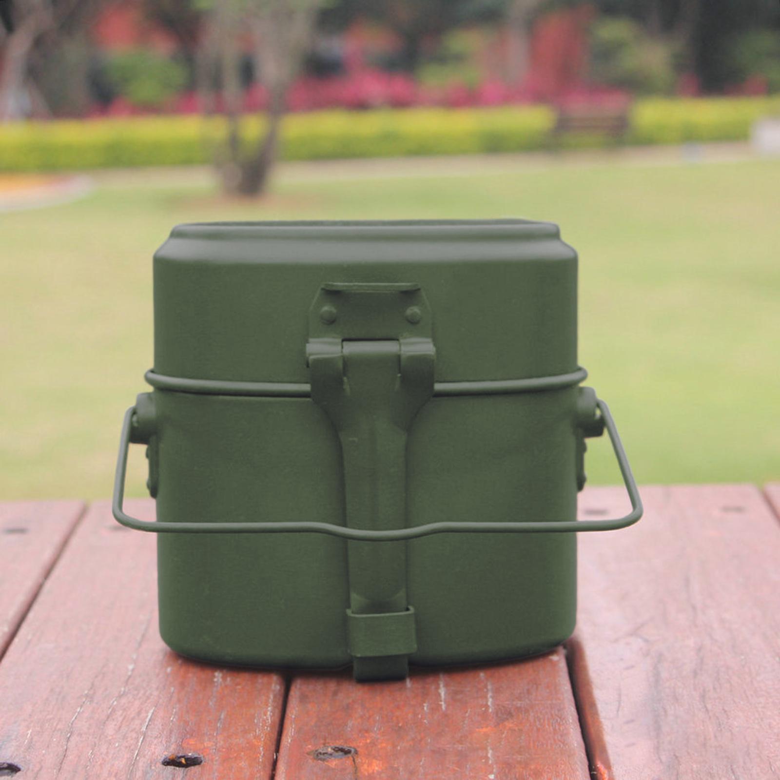 3 ชิ้น/เซ็ตกล่องอาหารกลางวัน ห - Camping Cooking Box Set บทวิจารณ์และราคา