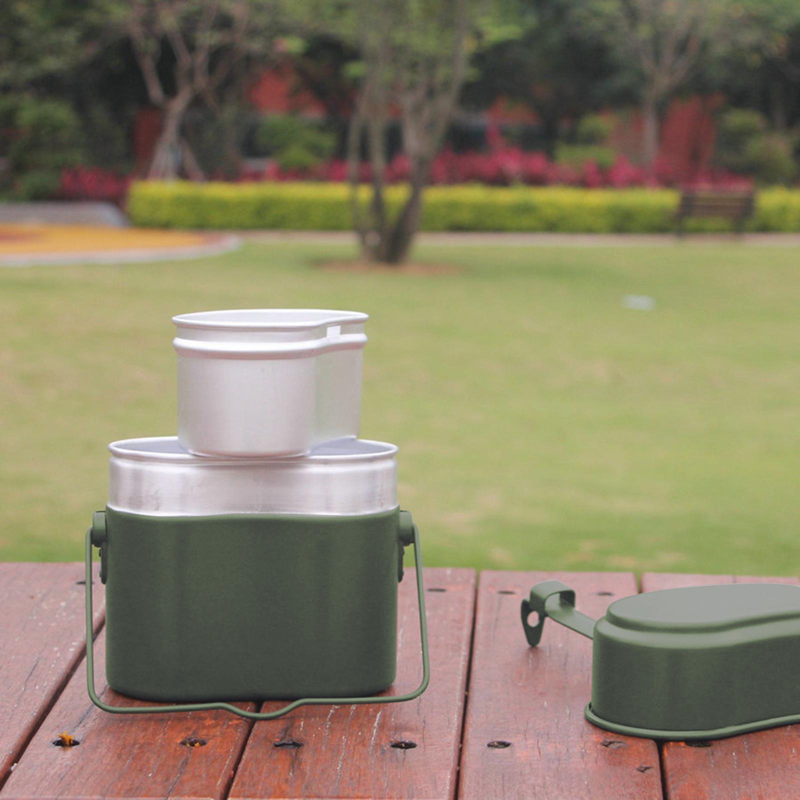 3 ชิ้น/เซ็ตกล่องอาหารกลางวัน ห - Camping Cooking Box Set บทวิจารณ์และราคา