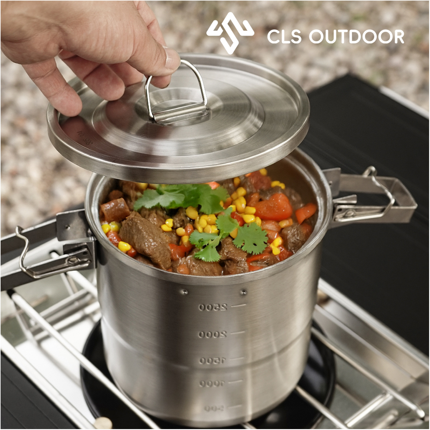 ชุดอุปกรณ์ทำอาหารแคมป์ปิ้งสแตน - Camping Cooking Box Set บทวิจารณ์และราคา
