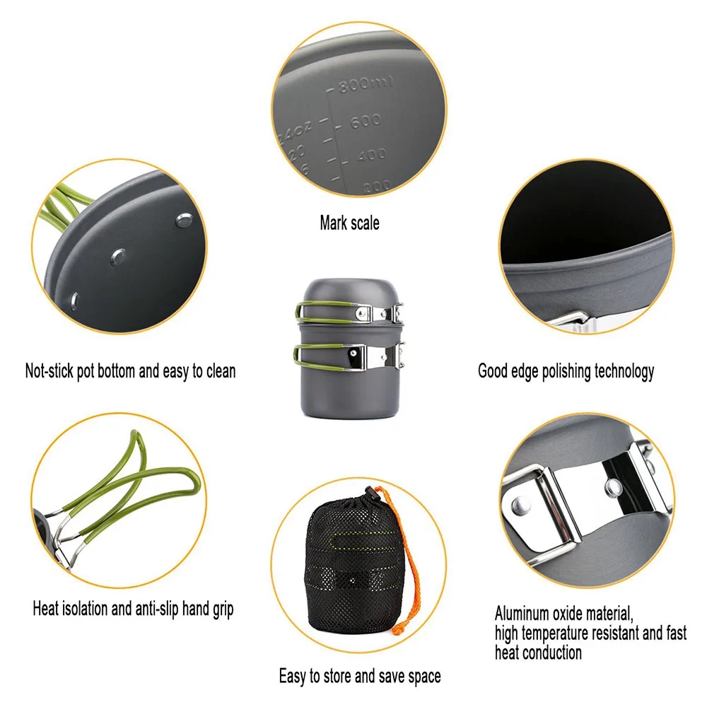 เครื่องครัวตั้งแคมป์ Mess Kit  - Camping Cooking Recipes บทวิจารณ์และราคา