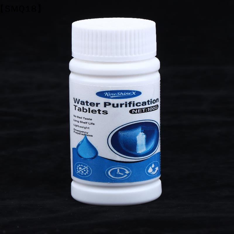 1 ขวด แท็บเล็ตทำความสะอาดน้ำดื - Water Purification Tablet บทวิจารณ์และราคา