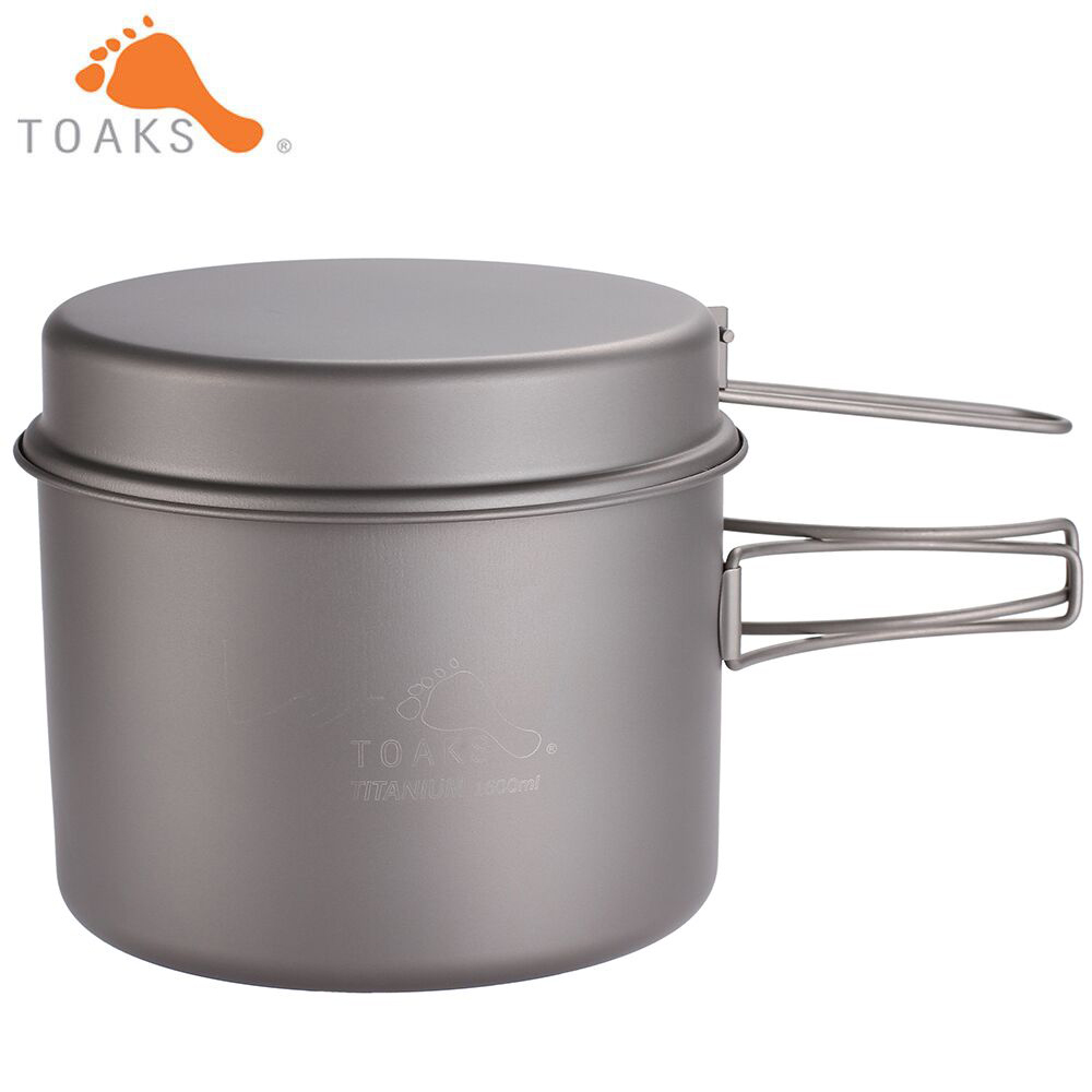 TOAKS ชุดเครื่องครัวไทเทเนียม  - Camping Cooking Pan Set บทวิจารณ์และราคา