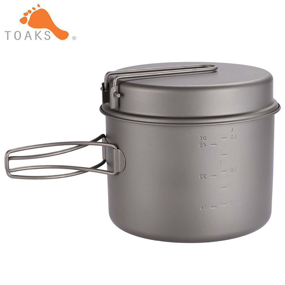 TOAKS ชุดเครื่องครัวไทเทเนียม  - Camping Cooking Pan Set บทวิจารณ์และราคา
