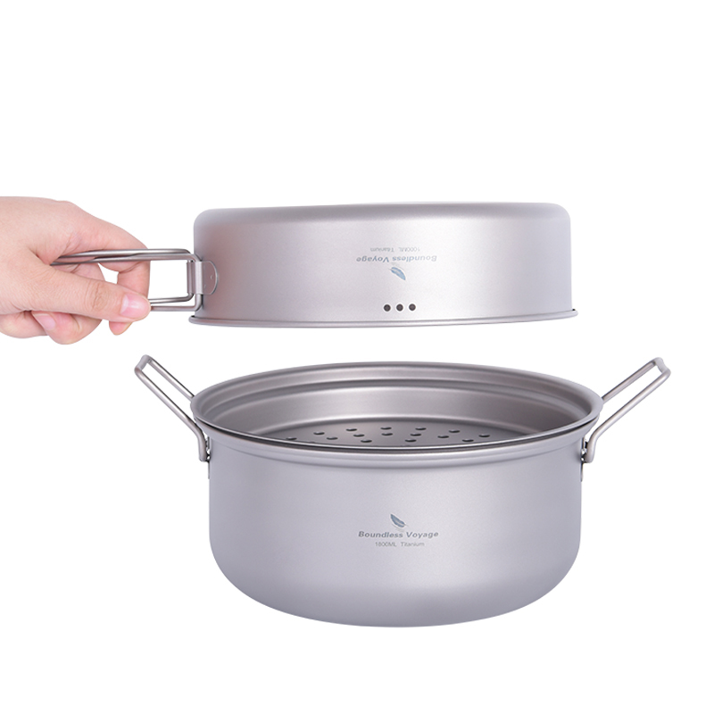ชุดเครื่องครัวสำหรับตั้งแคมป์ก - Camping Cooking Pan Set บทวิจารณ์และราคา
