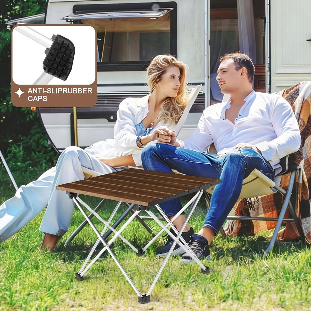 โต๊ะแคมป์ปิ้งพร้อมท็อปโต๊ะ โต๊ - Camping Cooking Top บทวิจารณ์และราคา