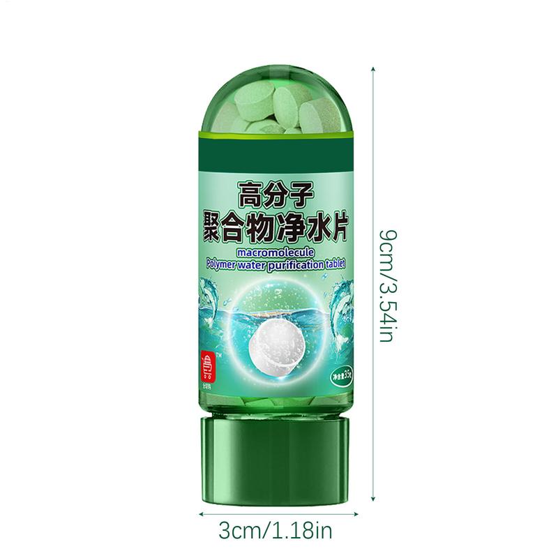 1 ขวด 35 เม็ดฟอกน้ําอย่างรวดเร - Water Purification Tablet บทวิจารณ์และราคา
