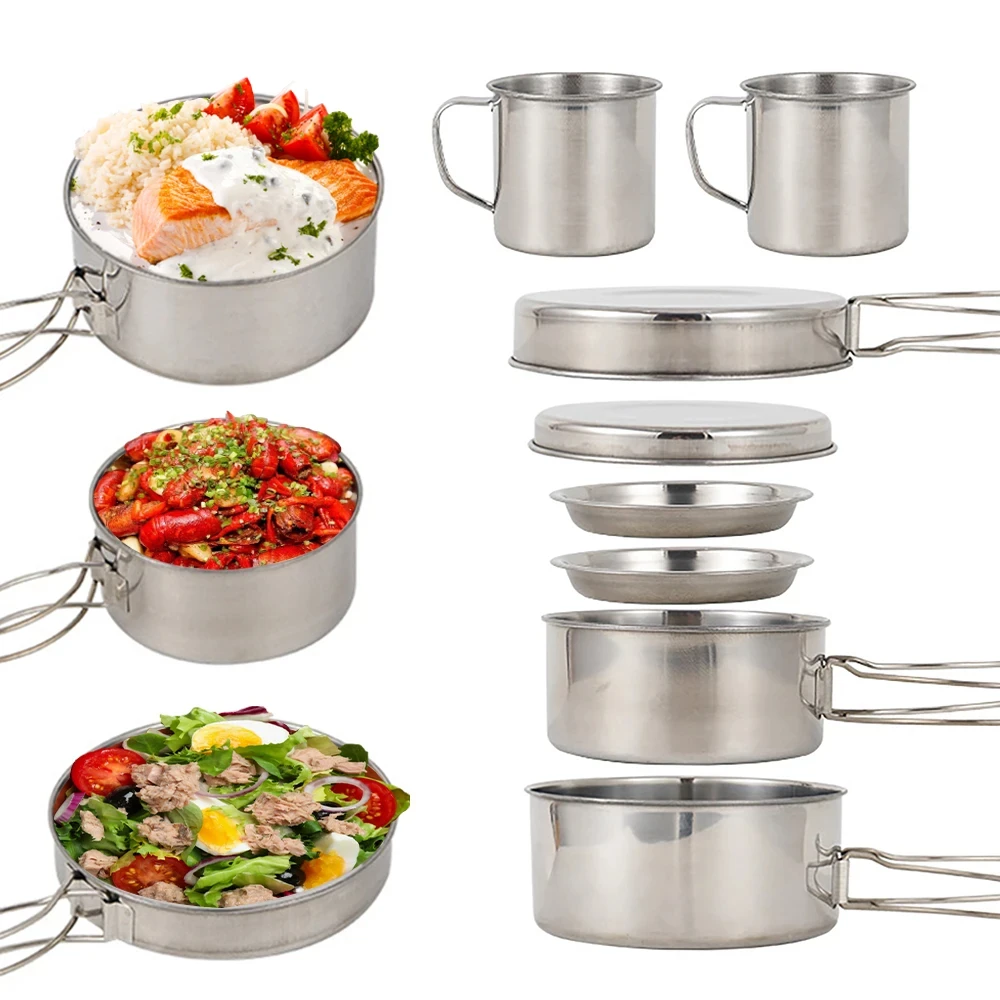 ชุดเครื่องครัวแคมป์ปิ้ง 8 ชิ้น - Camping Cooking Recipes บทวิจารณ์และราคา