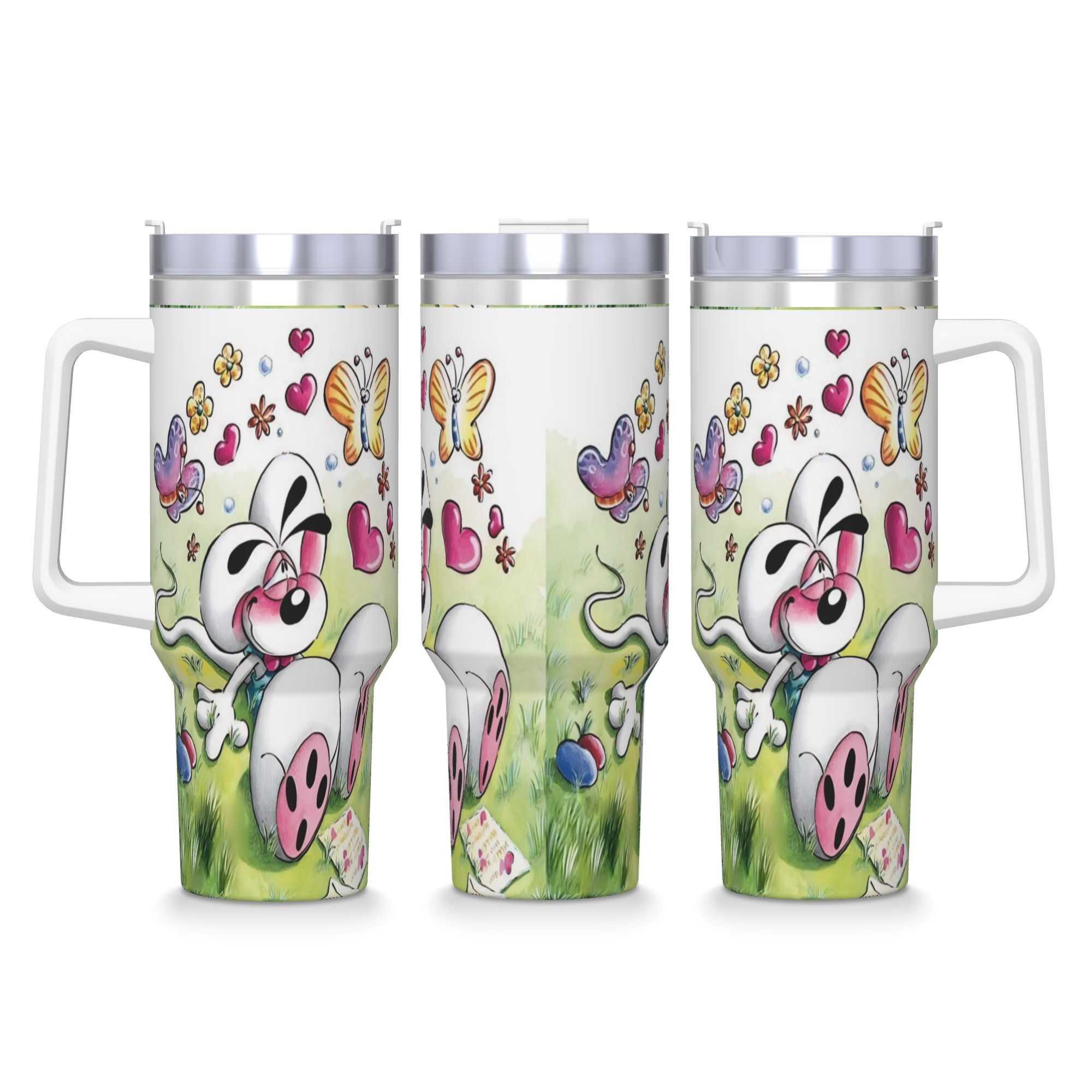แก้วน้ำสแตนเลสลายการ์ตูน D-Did - Camping Cooking Mug บทวิจารณ์และราคา