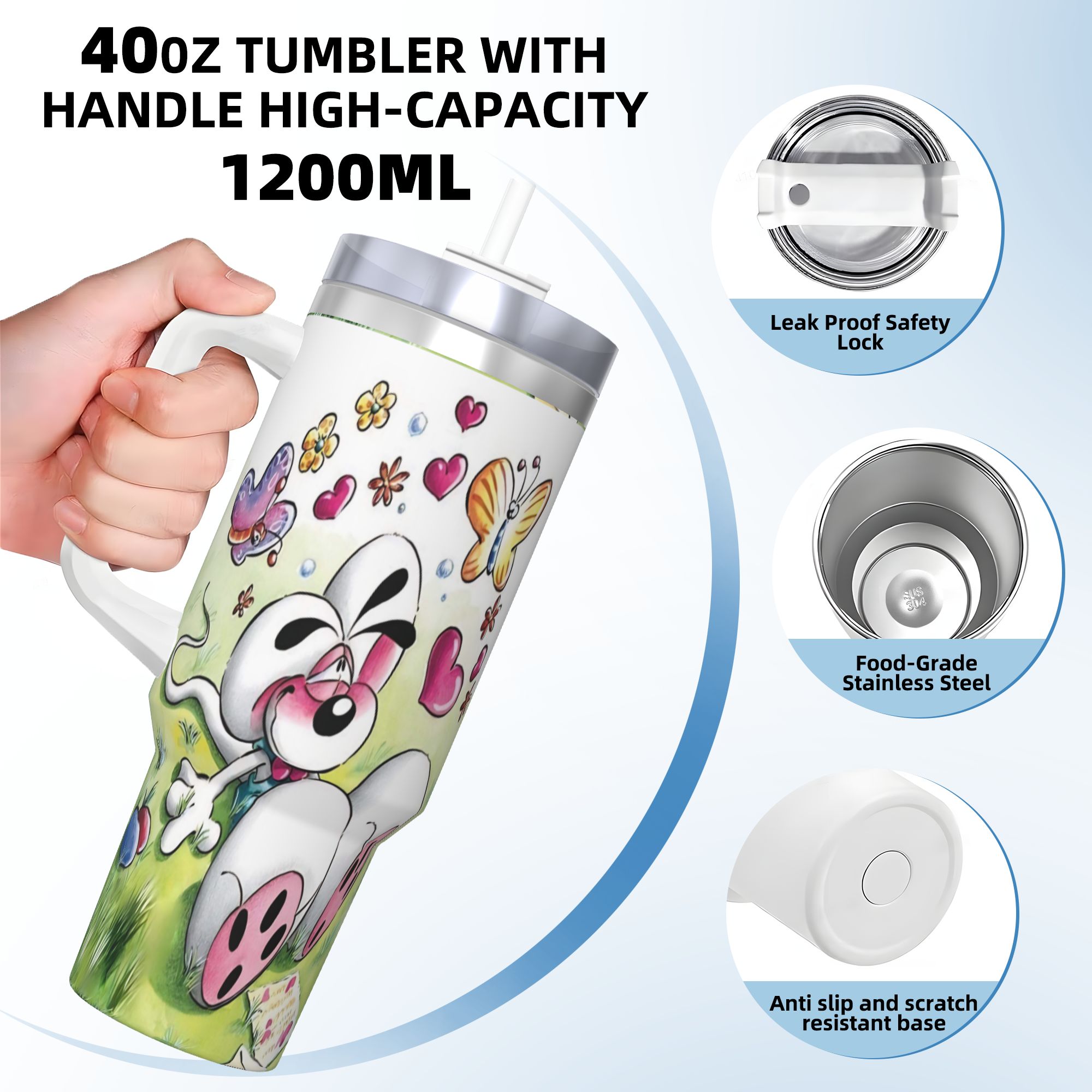 แก้วน้ำสแตนเลสลายการ์ตูน D-Did - Camping Cooking Mug บทวิจารณ์และราคา