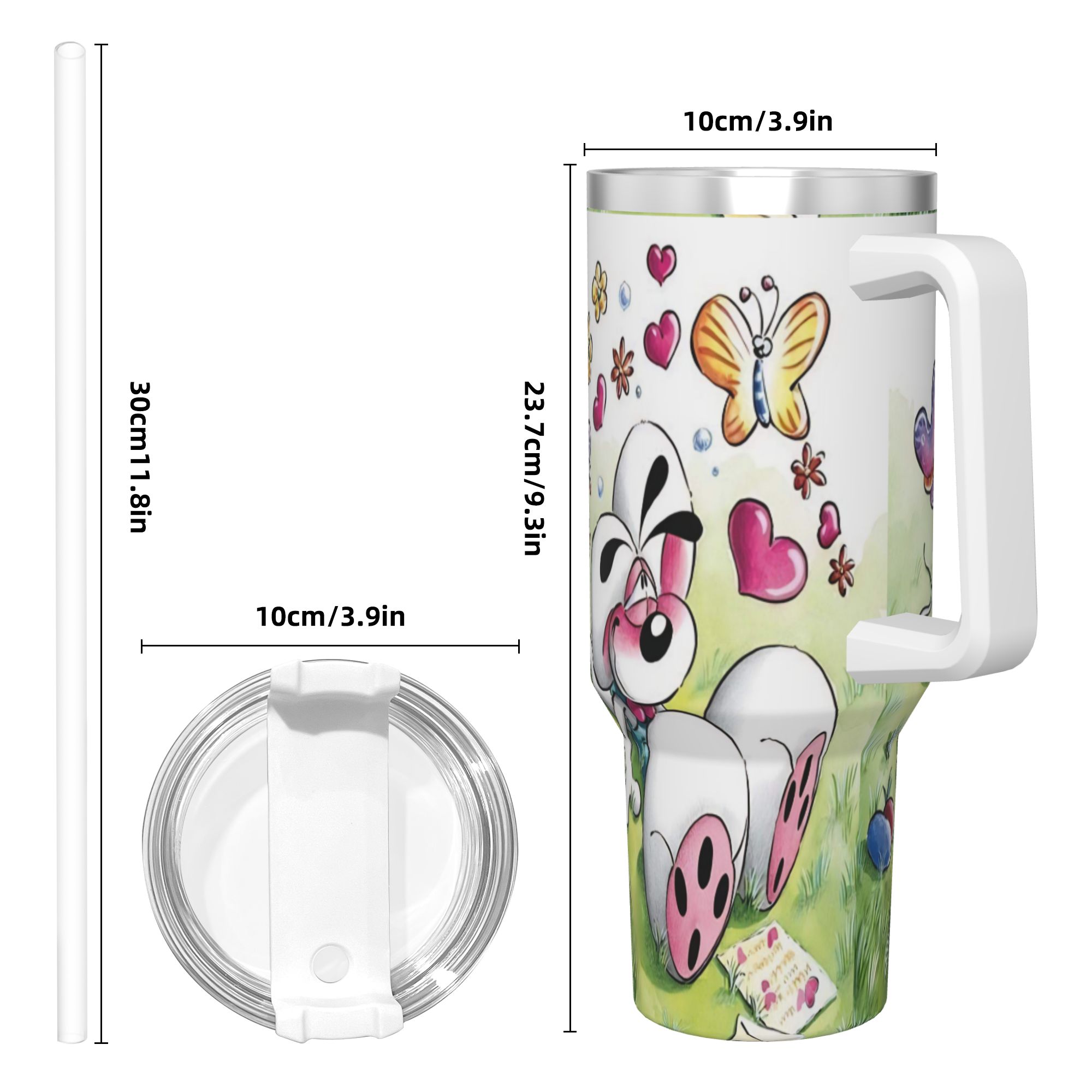 แก้วน้ำสแตนเลสลายการ์ตูน D-Did - Camping Cooking Mug บทวิจารณ์และราคา