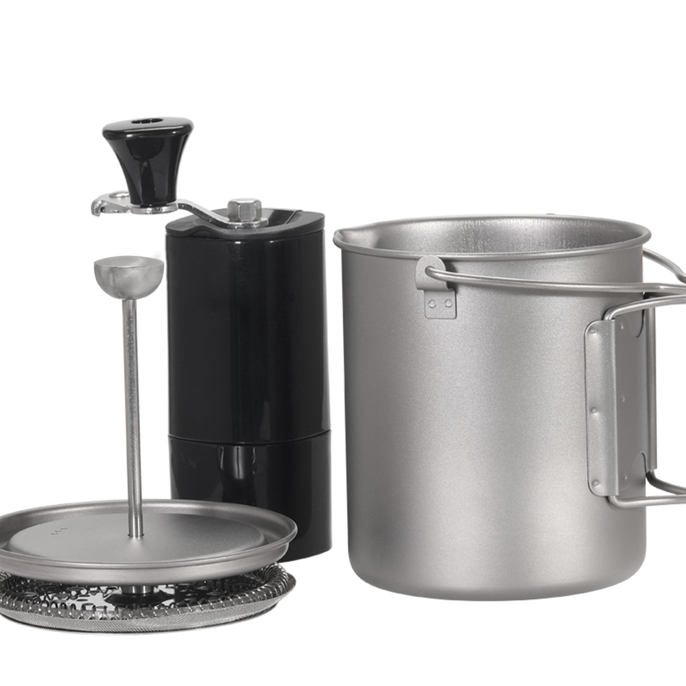 Lixada หม้อชงกาแฟเฟรนช์เพรสถ้ว - Camping Cooking Mug บทวิจารณ์และราคา