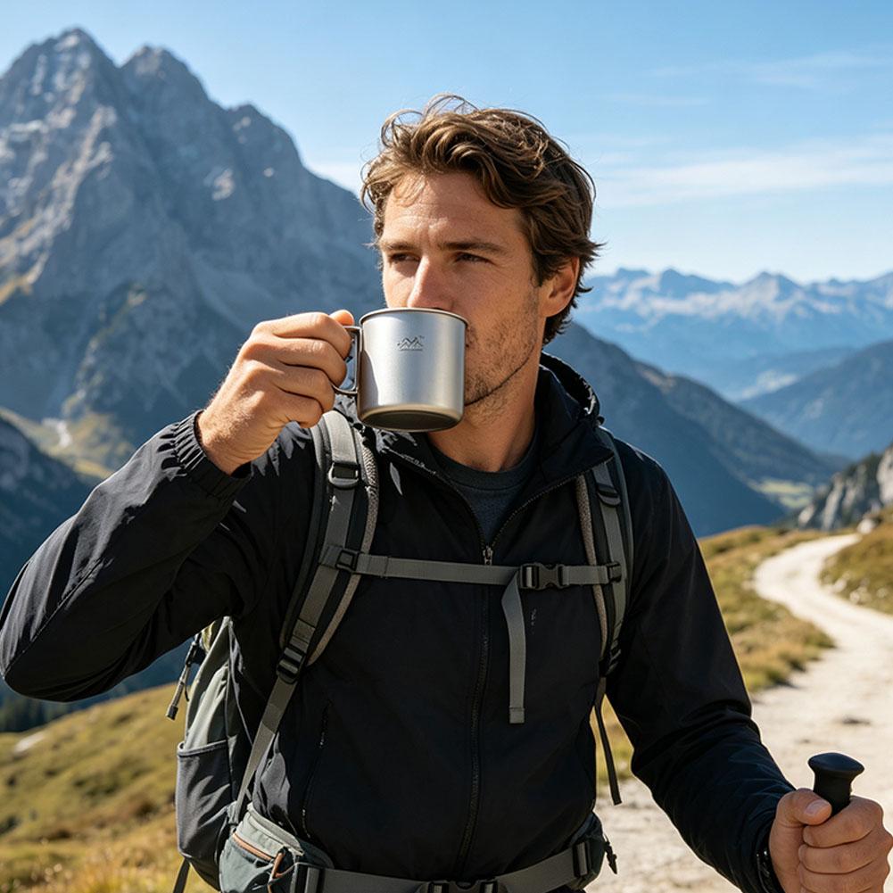 แก้วสแตนเลสสำหรับตั้งแคมป์ เดิ - Camping Cooking Mug บทวิจารณ์และราคา