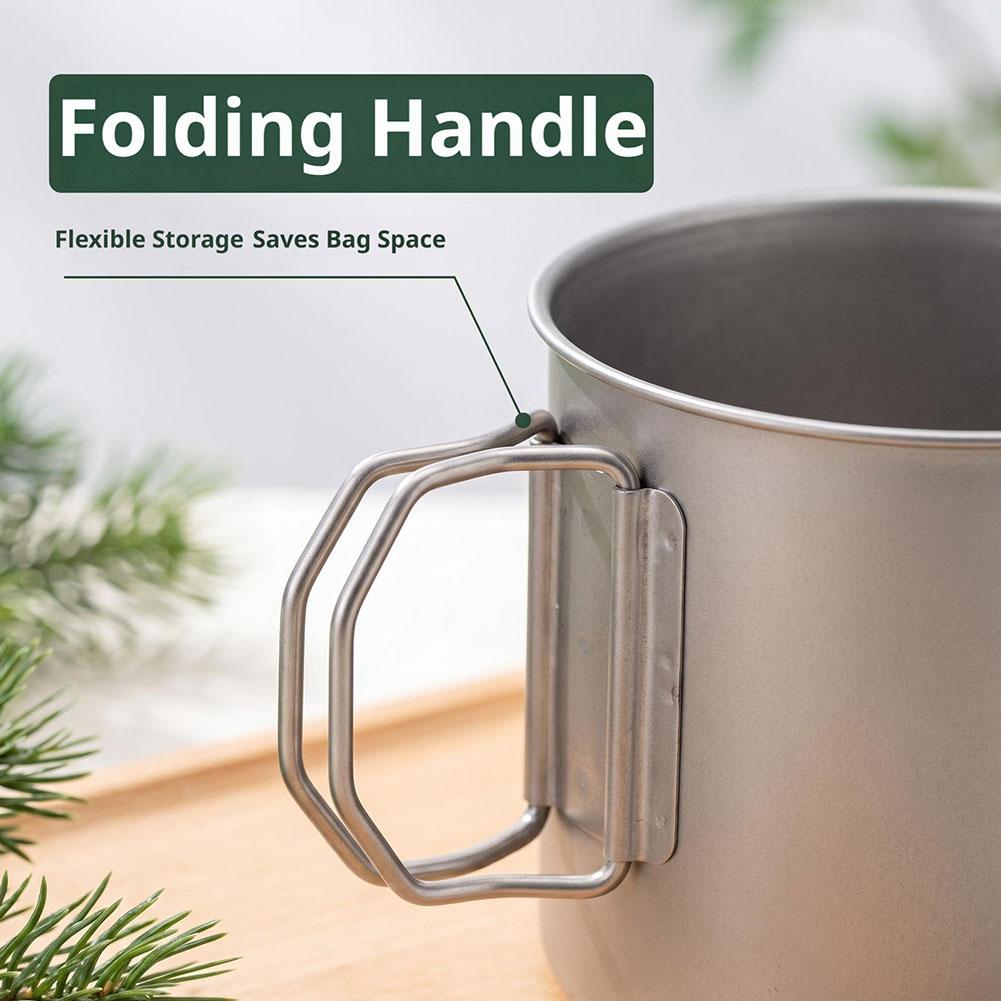 แก้วสแตนเลสสำหรับตั้งแคมป์ เดิ - Camping Cooking Mug บทวิจารณ์และราคา