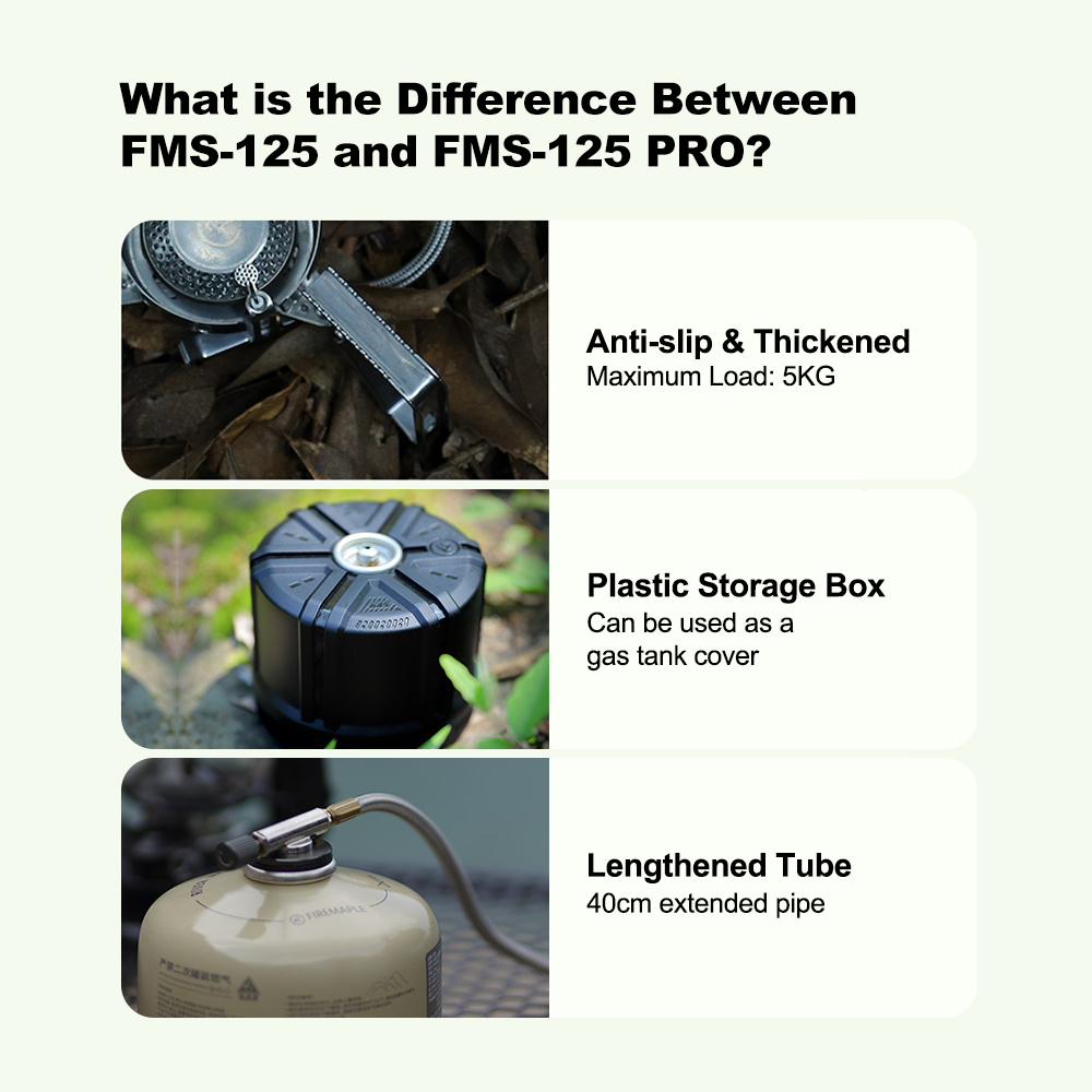 เตากันลมเมเปิ้ลแบ่งเตาแก๊ส3240 - Campfire Cooking บทวิจารณ์และราคา