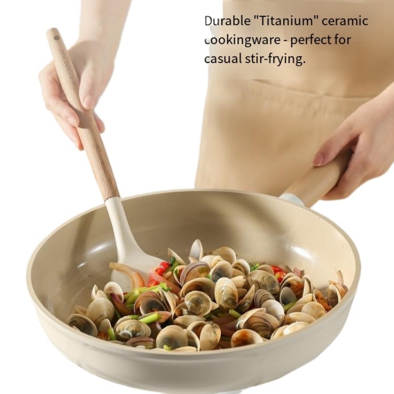 ชุดเครื่องครัวเซรามิกไทเทเนียม - Camping Cooking Kitchen Set บทวิจารณ์และราคา