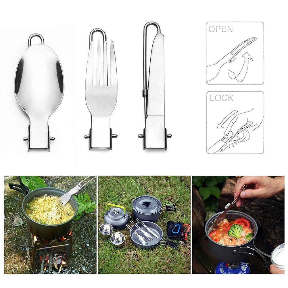 ชุดอุปกรณ์ทำอาหารสำหรับตั้งแคม - Camping Cooking Box Set บทวิจารณ์และราคา
