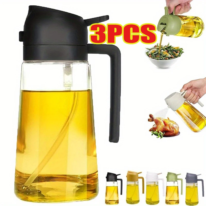 ขวดสเปรย์น้ำมัน 2-in-1 พลาสติก - Camping Cooking Recipes บทวิจารณ์และราคา