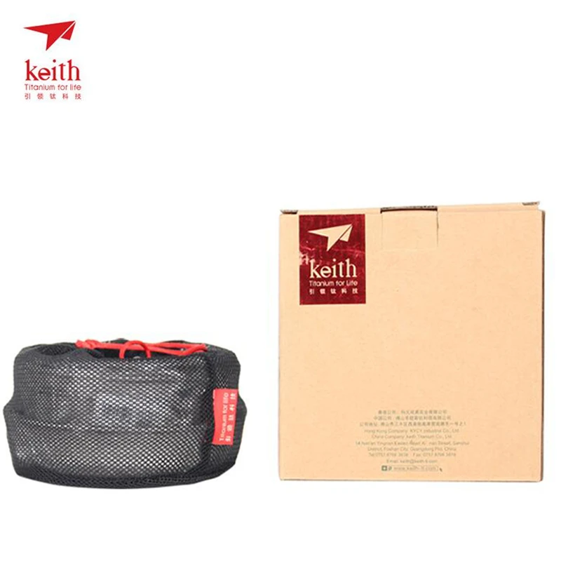 Keith 3PCS ไทเทเนียมเครื่องครั - Camping Cooking Tool Set บทวิจารณ์และราคา