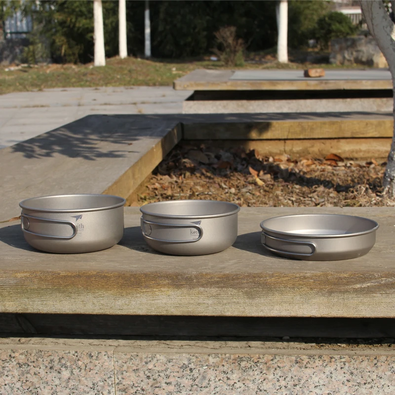 Keith 3PCS ไทเทเนียมเครื่องครั - Camping Cooking Tool Set บทวิจารณ์และราคา