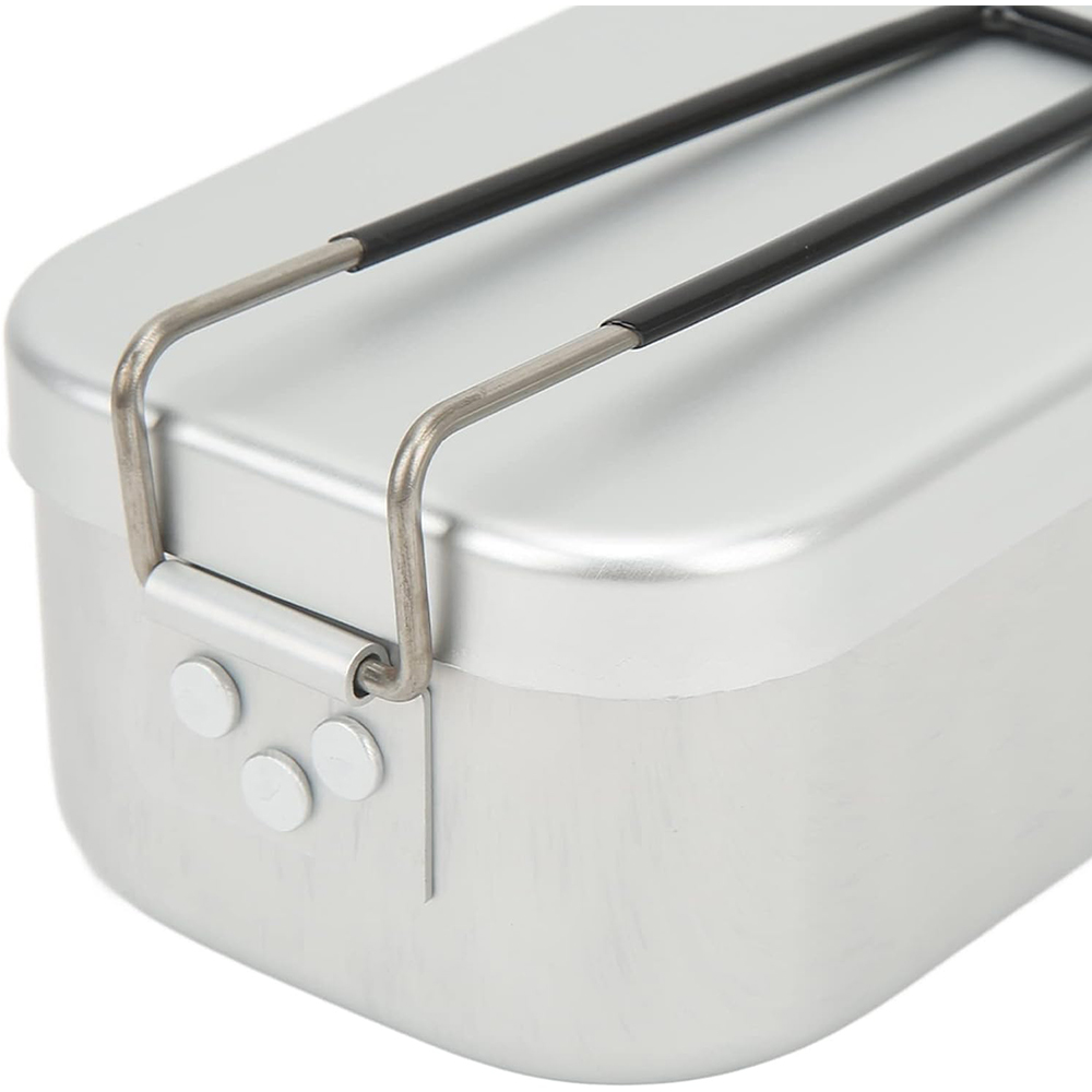 800ML อลูมิเนียมกล่องอาหารกลาง - Camping Cooking Recipes บทวิจารณ์และราคา