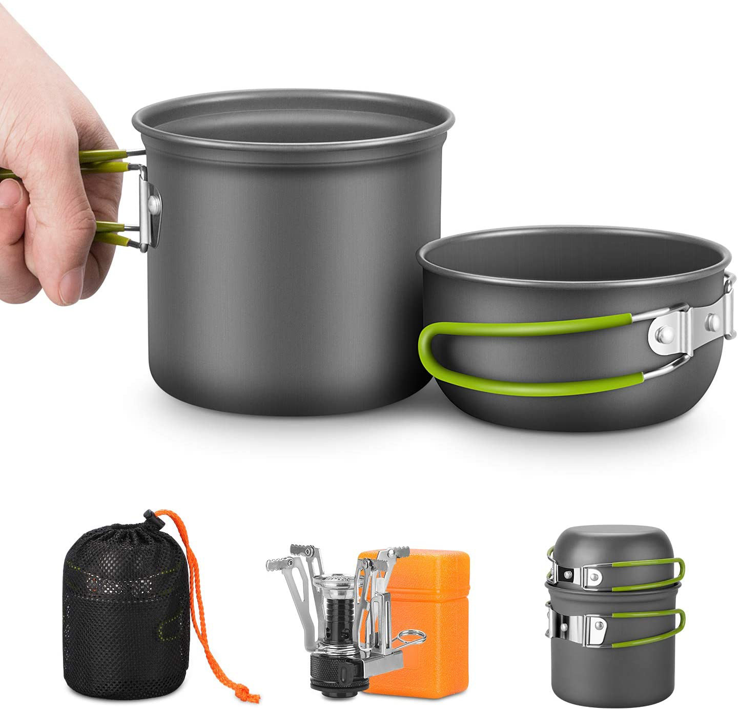 ชุดเครื่องครัวสำหรับตั้งแคมป์พ - Camping Cooking Box Set บทวิจารณ์และราคา
