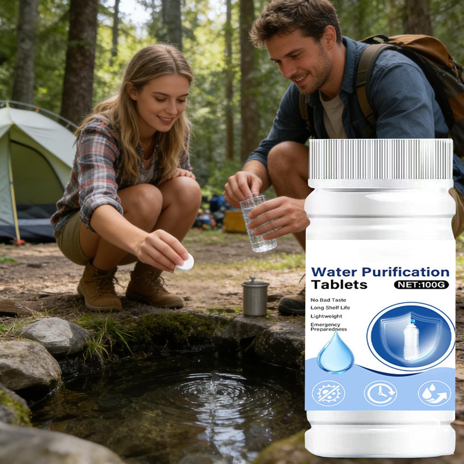 แท็บเล็ตกรองน้ำดื่มแบบพกพา ปลอ - Water Purification Tablet บทวิจารณ์และราคา
