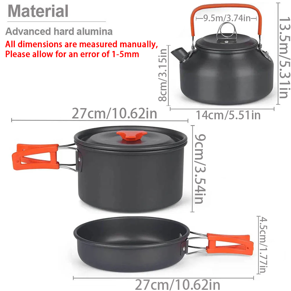 1 ชิ้น/1 เซ็ตชุดเครื่องครัวตั้ - Camping Cooking Recipes บทวิจารณ์และราคา