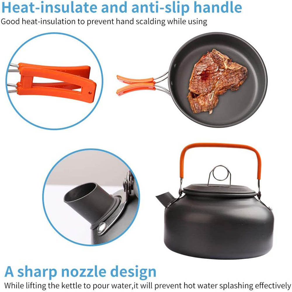 1 ชิ้น/1 เซ็ตชุดเครื่องครัวตั้ - Camping Cooking Recipes บทวิจารณ์และราคา