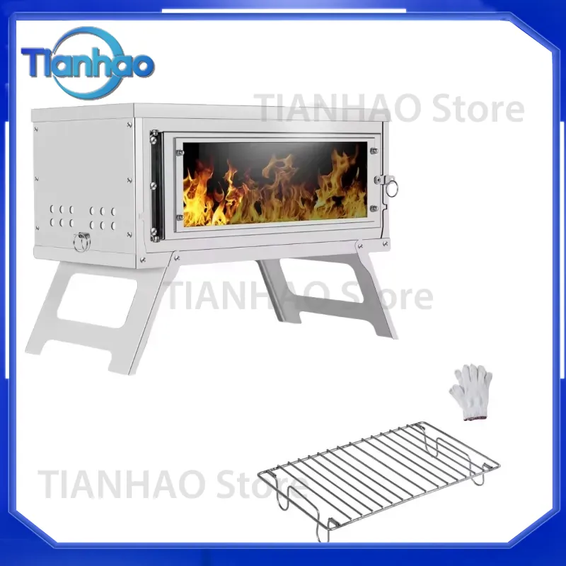 เตาบาร์บีคิวสแตนเลสแบบพกพาพับไ - Camping Cooking Must Haves บทวิจารณ์และราคา