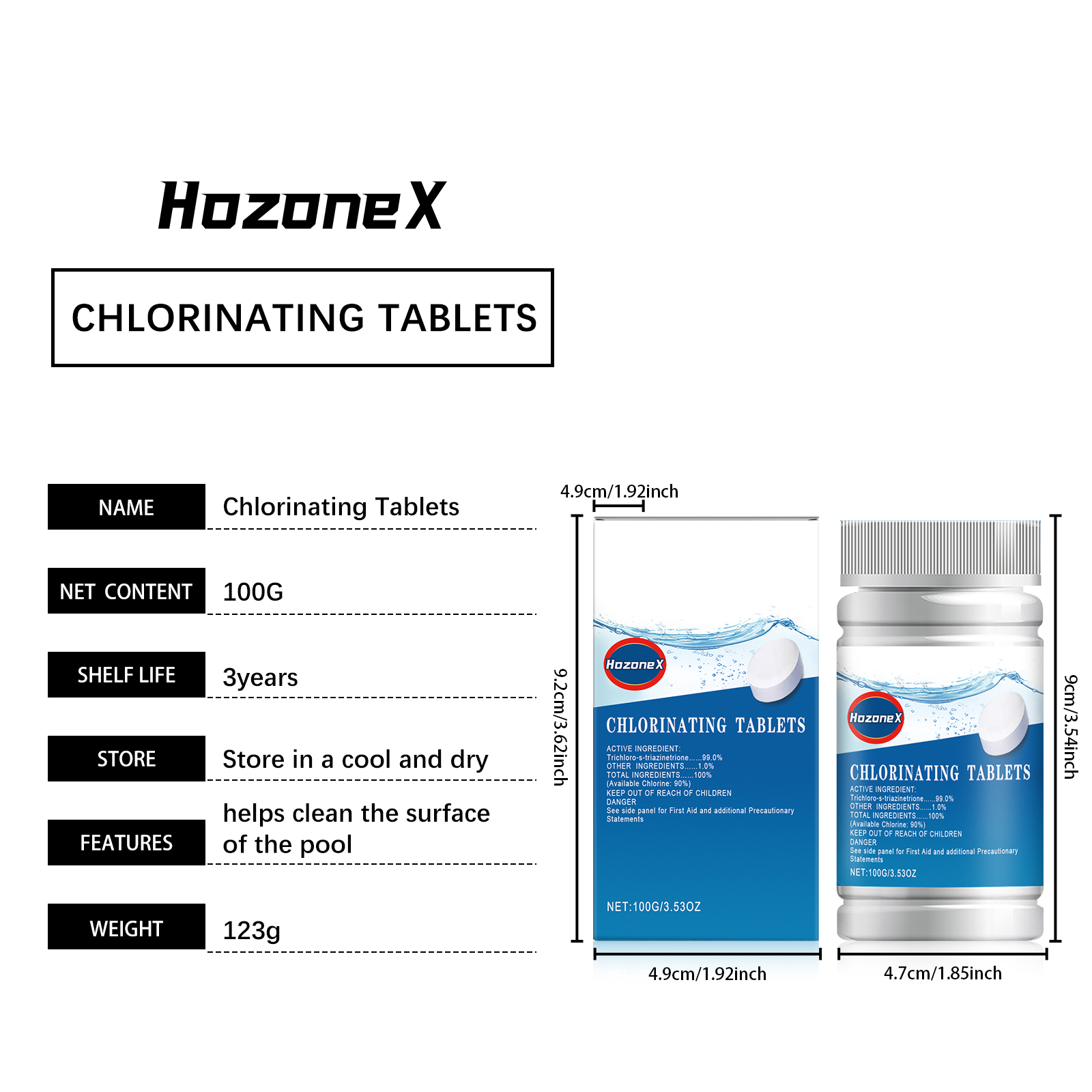 แท็บเล็ตทำความสะอาดสระว่ายน้ำ  - Water Purification Tablet บทวิจารณ์และราคา