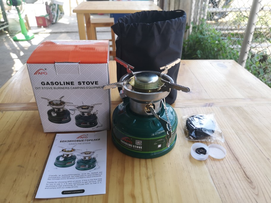 เตาแก๊สปิคนิค APG แบบเงียบ ใช้ - Camping Cooking Burner บทวิจารณ์และราคา