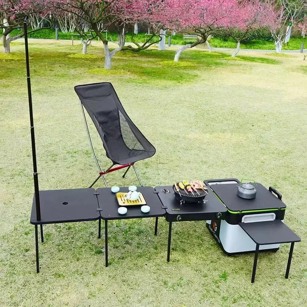 JWQ-007 ชุดครัวพกพาคุณภาพสูงสำ - Quality Camping Cooking Set บทวิจารณ์และราคา