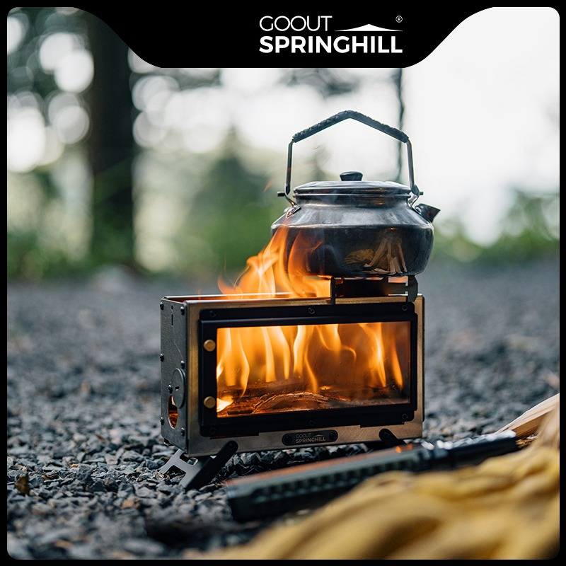 เตาไม้พกพา Goout Springhill รุ - Campfire Cooking บทวิจารณ์และราคา