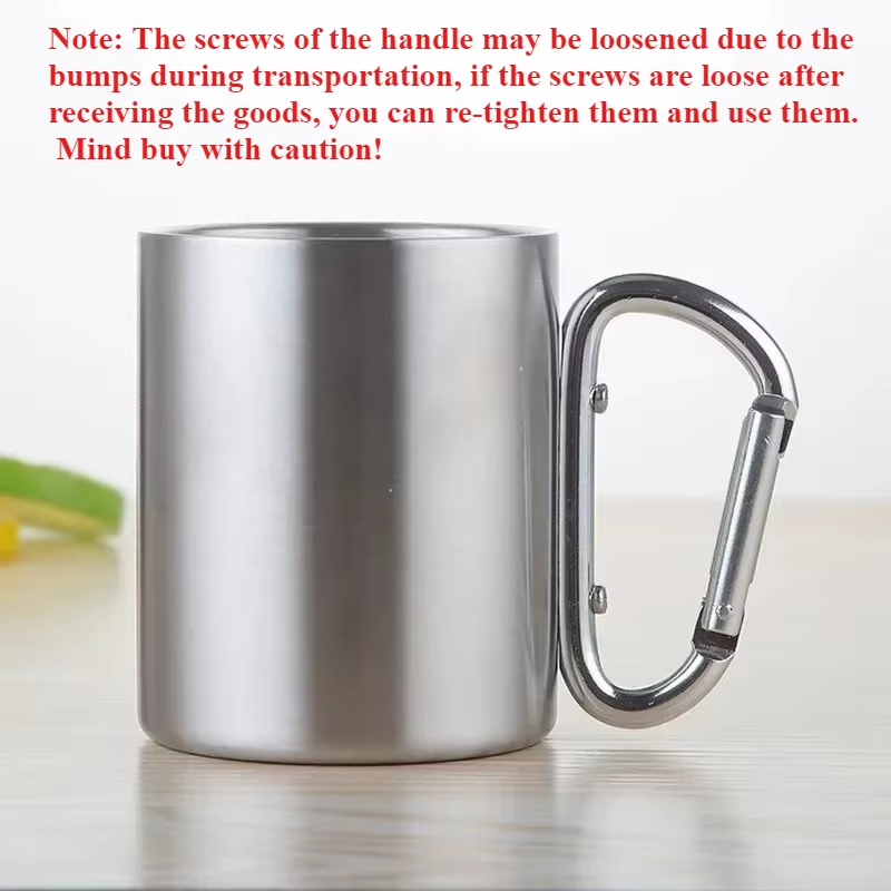 แก้วสแตนเลสขนาด 220/300 มล. สำ - Camping Cooking Mug บทวิจารณ์และราคา
