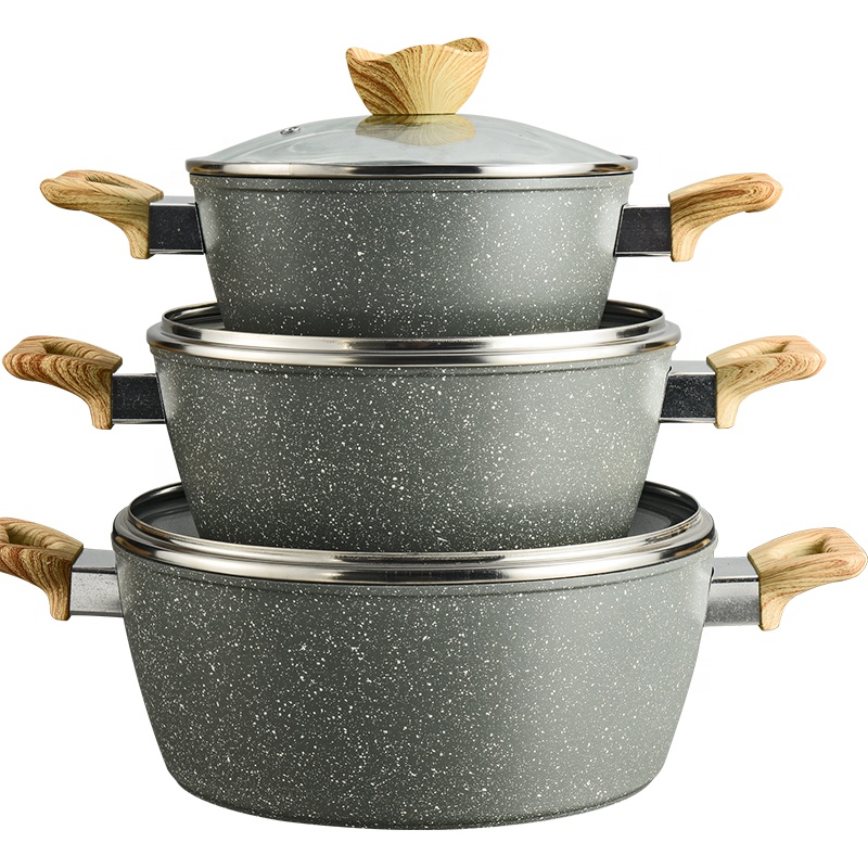 ชุดเครื่องครัวเซรามิกเคลือบหิน - Quality Camping Cooking Set บทวิจารณ์และราคา