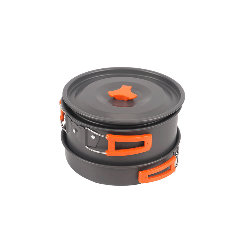 ชุดเครื่องครัวพกพาสำหรับกิจกรร - Camping Cooking Set For 4 บทวิจารณ์และราคา