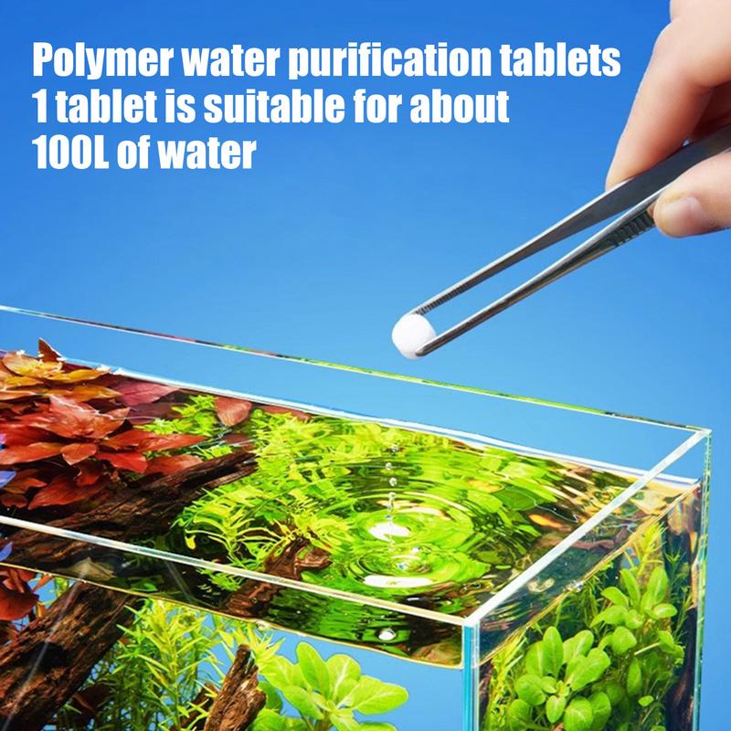 เม็ดกรองน้ํา 1 ขวด Fast Aquari - Water Purification Tablet บทวิจารณ์และราคา