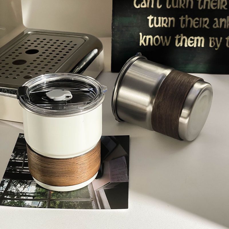 แก้วกาแฟสแตนเลสพร้อมฝาปิดแก้วท - Camping Cooking Mug บทวิจารณ์และราคา