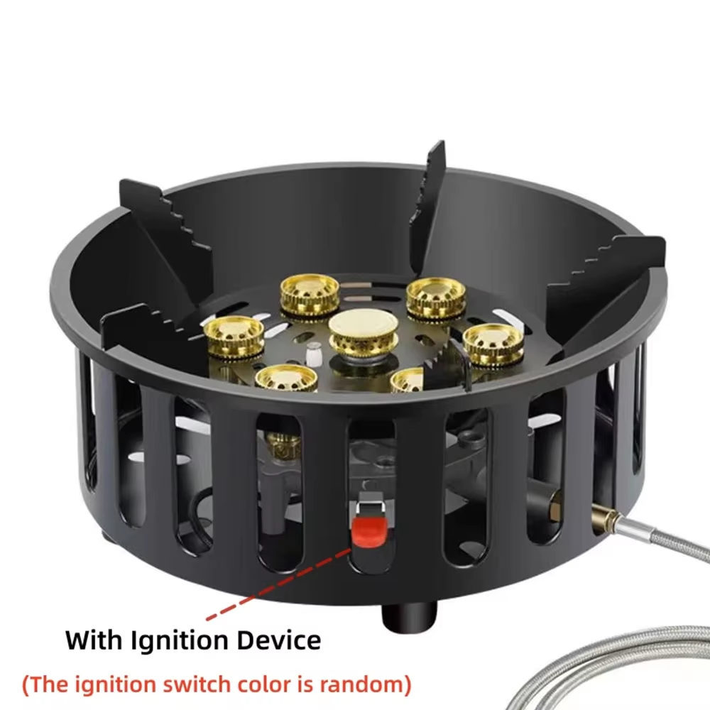เตาแคมป์ปิ้ง 7 หัวเตา 21000W ก - Campfire Cooking บทวิจารณ์และราคา