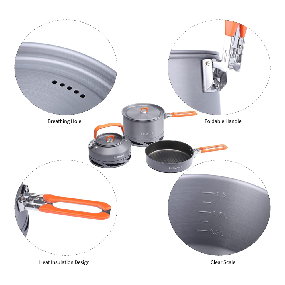 Fire Maple Camping เครื่องครัว - Camping Cooking Recipes บทวิจารณ์และราคา
